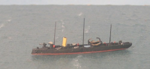 Kanonenboot "Destructor"  (1 St.) E 1886 Nr. 637 von Hai